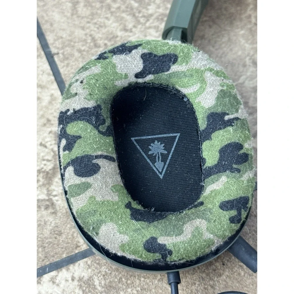 Turtle Beach Recon Camo Green Headband Headsets for Multi-Platform